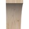 Ekena Millwork 5 1/2"W x 10"D x 10"H Thorton Smooth Knee Brace, Douglas Fir BRC06X10X10THR00SDF - alternate 2